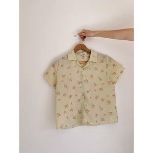 Vintage floral blouse